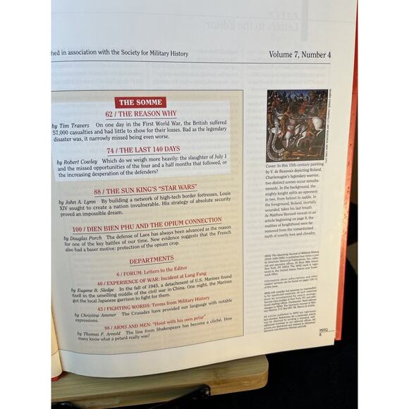 MHQ The Quarterly Journal of Military History 1995 Summer Volume 7 Number 4 HC - Picture 11 of 11